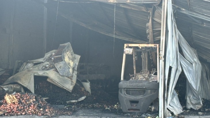 Nuevo incendio en los galpones del Mercado de Guaymallén