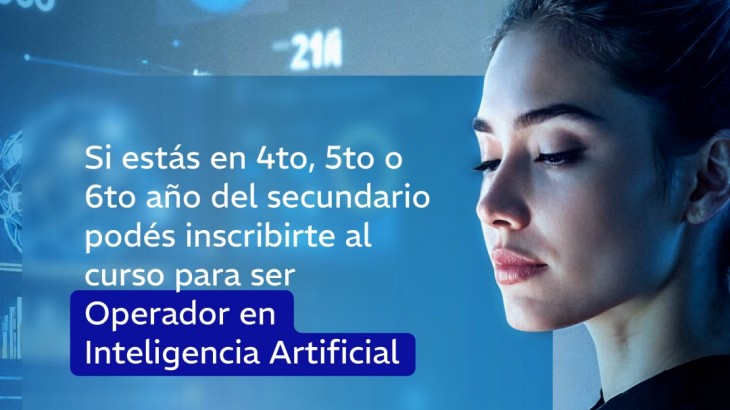 Tadeo García Zalazar anunció la inscripción para formar Operadores en Inteligencia Artificial