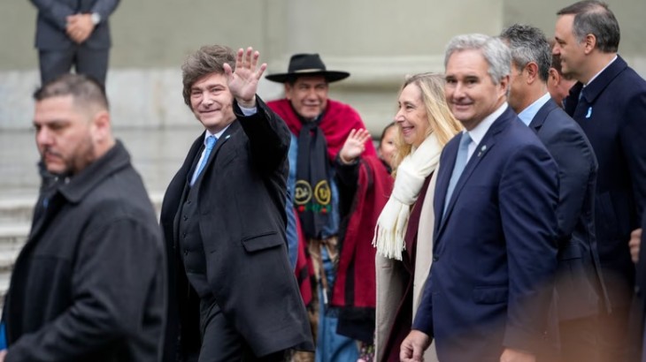Mirá la galería de fotos del acto del 25 de mayo que encabezó el presidente Milei